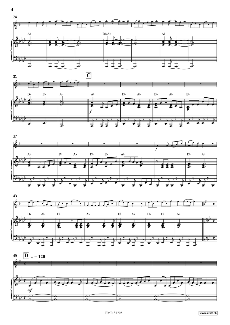 Dance Above The Rainbow Dance Above The Rainbow Alto Saxophone scores gallery preview page 5