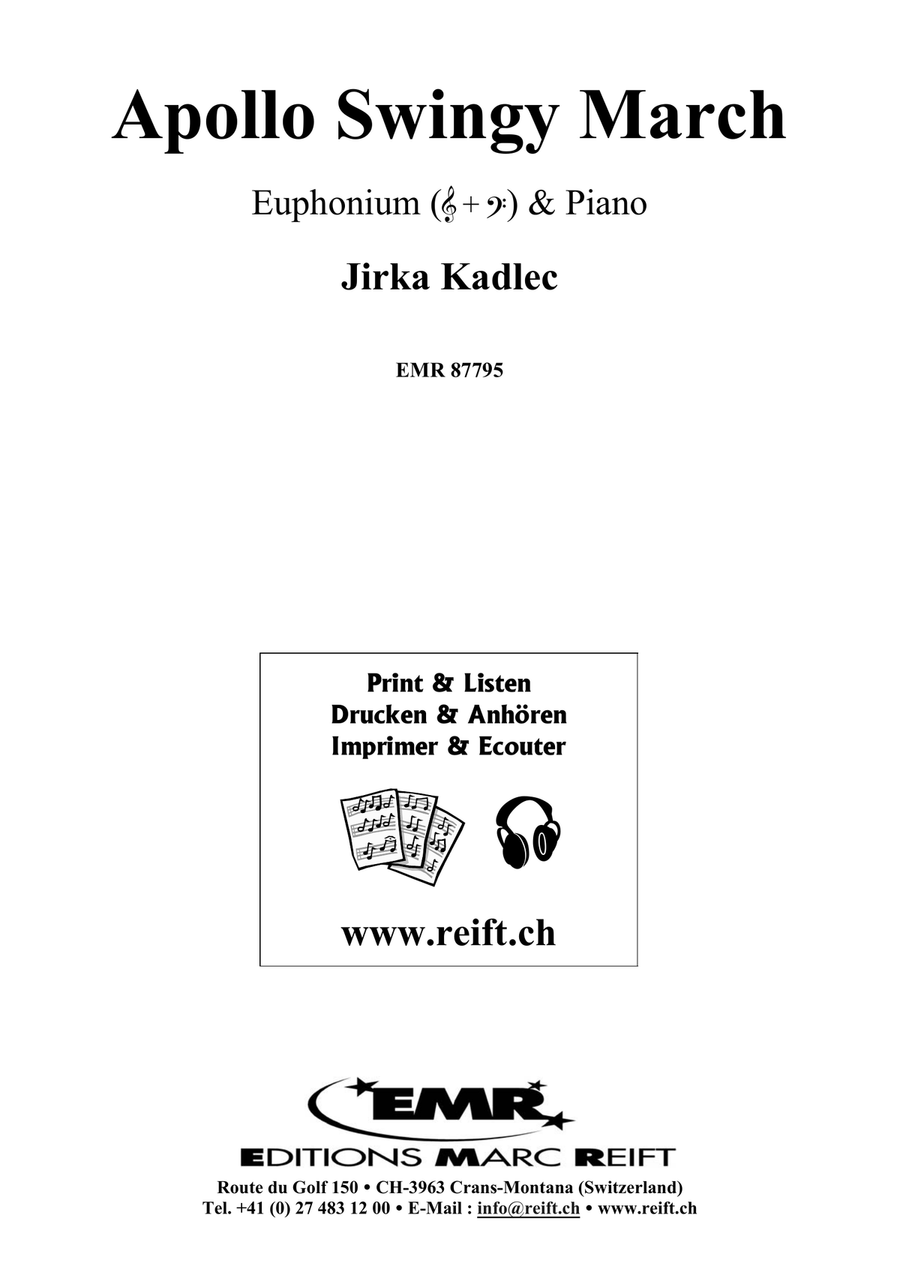 Apollo Swingy March Apollo Swingy March Euphonium scores gallery preview page 2