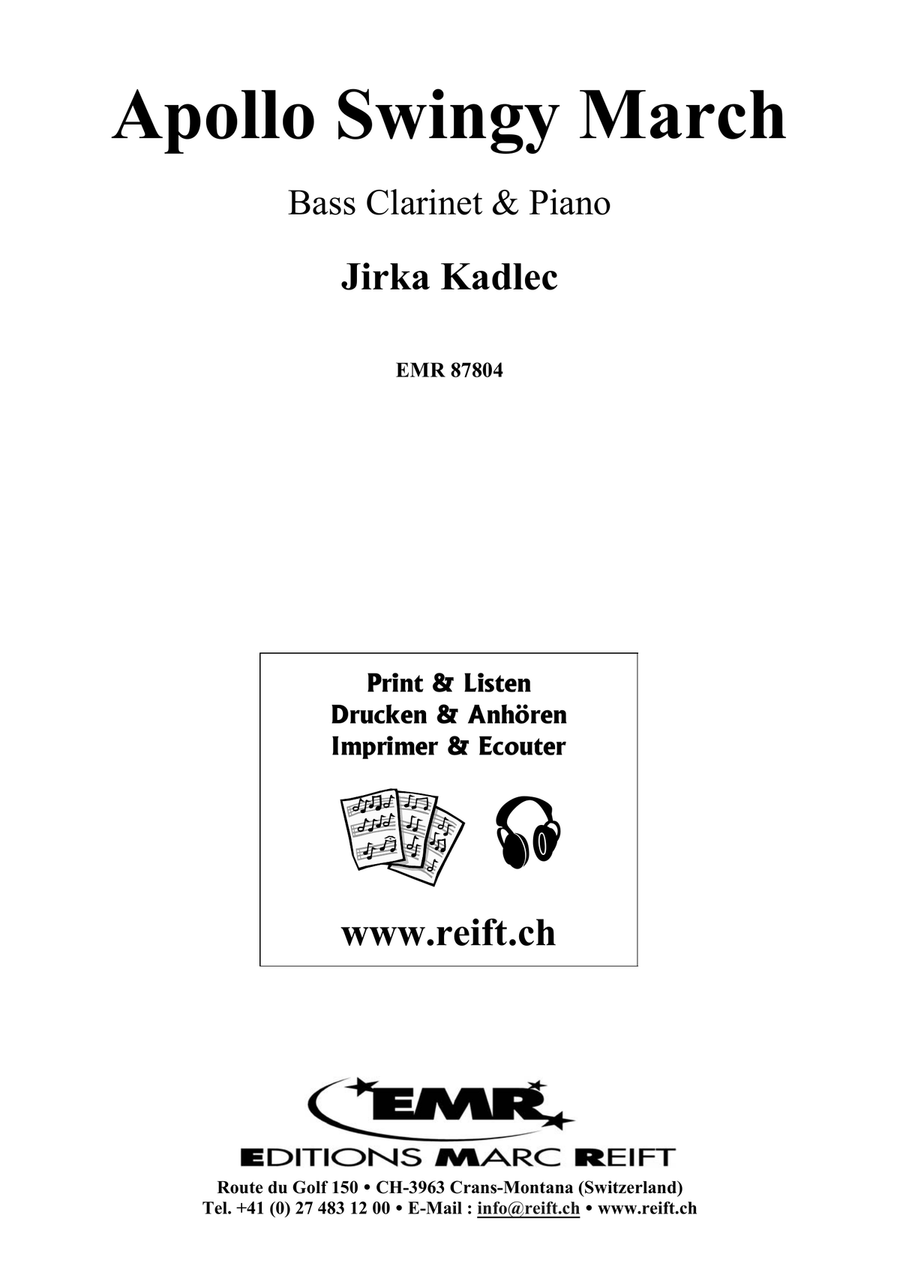 Apollo Swingy March Apollo Swingy March Bass Clarinet scores gallery preview page 2