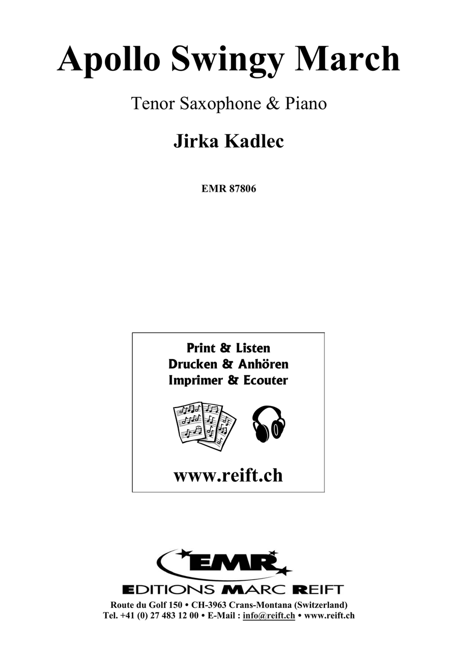Apollo Swingy March Apollo Swingy March Tenor Saxophone scores gallery preview page 2