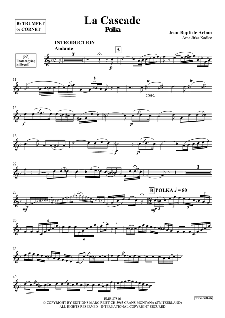 La Cascade La Cascade Cornet scores gallery preview page 3