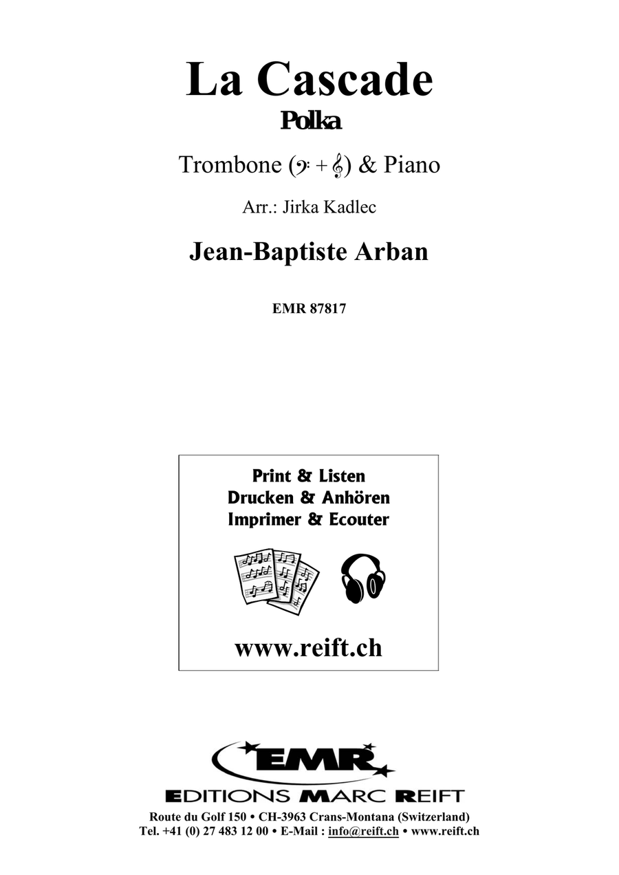 La Cascade La Cascade Piano Accompaniment scores gallery preview page 2
