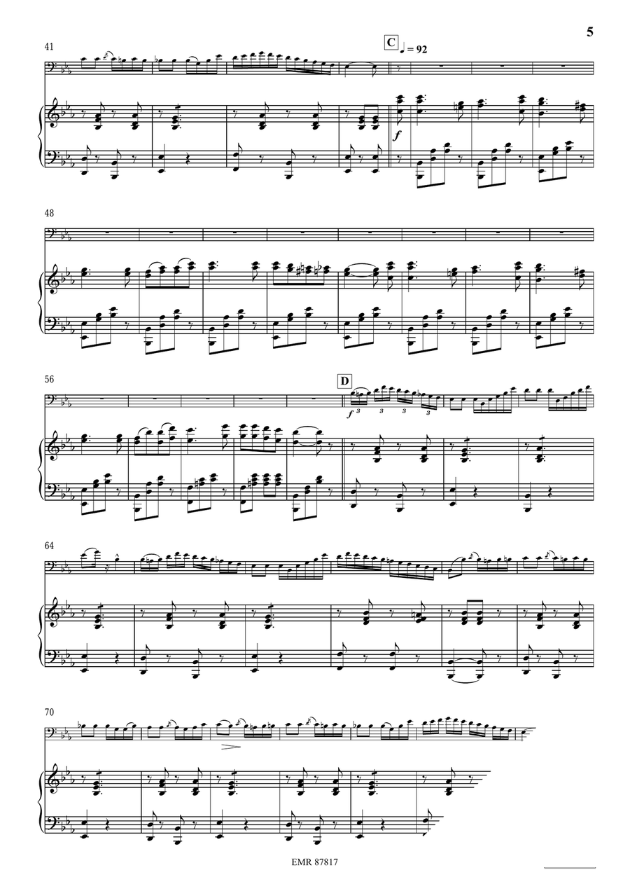 La Cascade La Cascade Piano Accompaniment scores gallery preview page 6