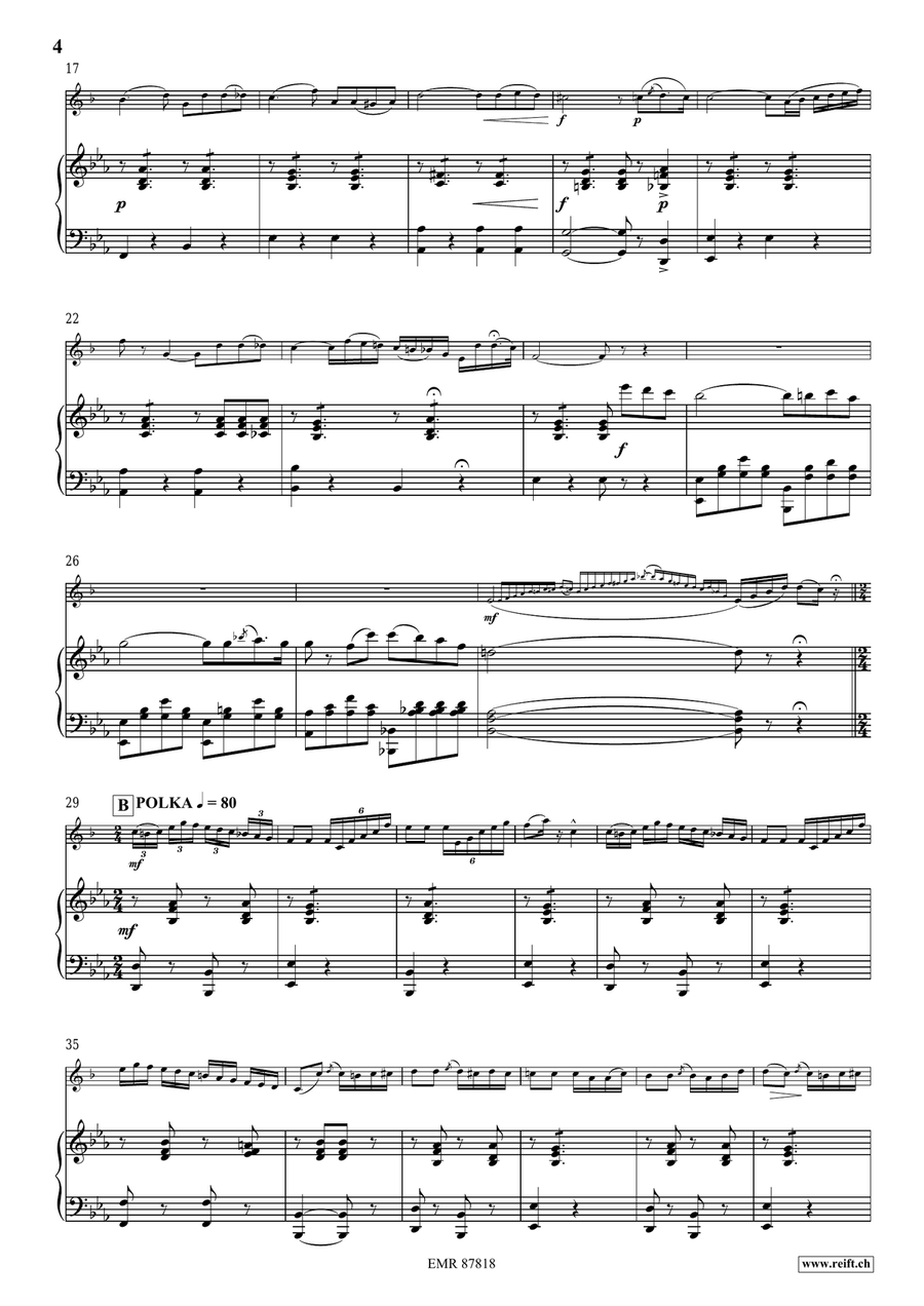 La Cascade La Cascade Euphonium scores gallery preview page 5