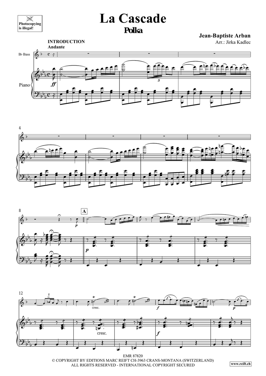 La Cascade La Cascade Voice Solo scores gallery preview page 4