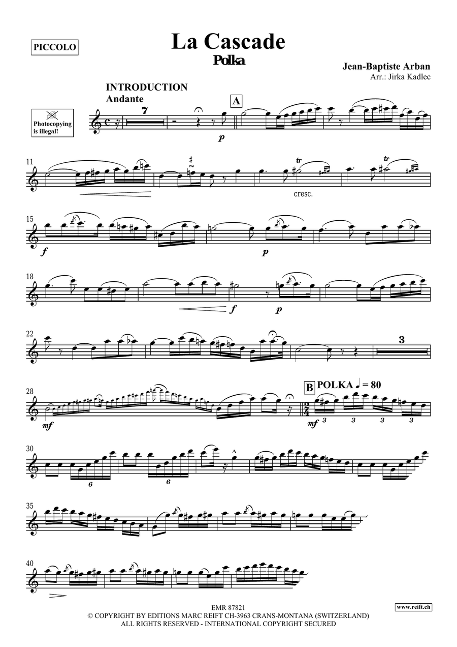 La Cascade La Cascade Piccolo scores gallery preview page 3