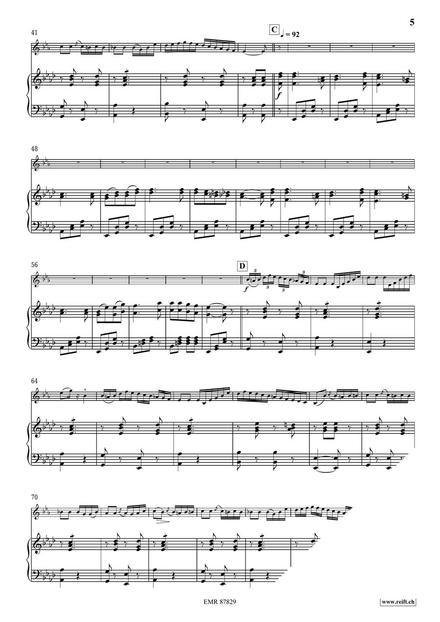La Cascade La Cascade Horn scores gallery preview page 6