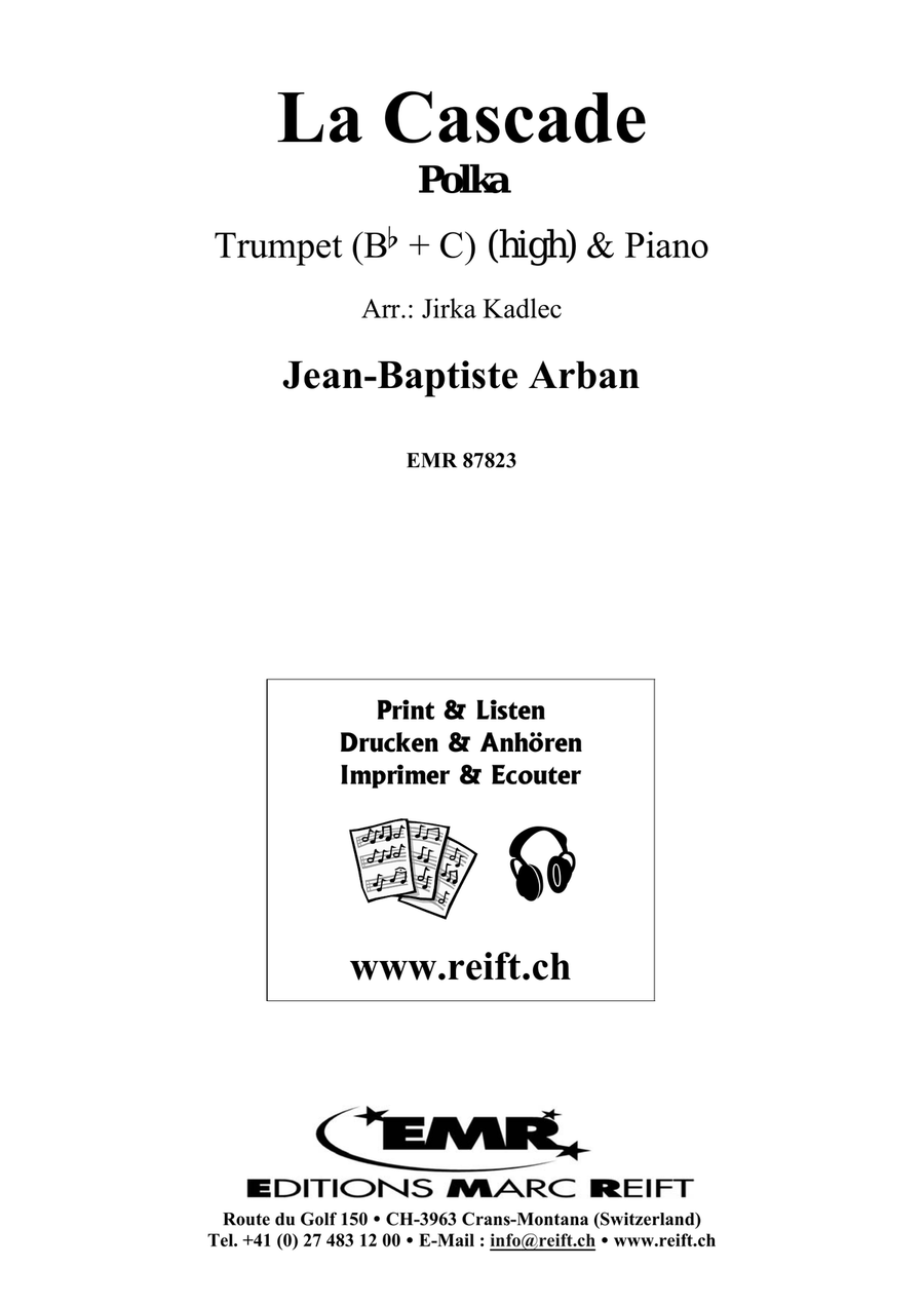 La Cascade La Cascade Trumpet Solo scores gallery preview page 2
