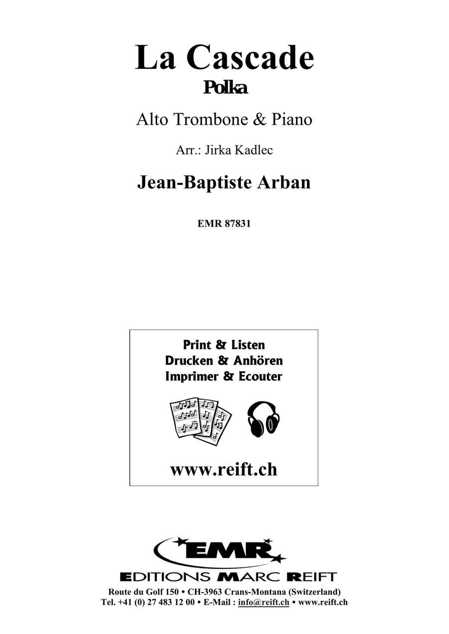 La Cascade La Cascade Piano Accompaniment scores gallery preview page 2