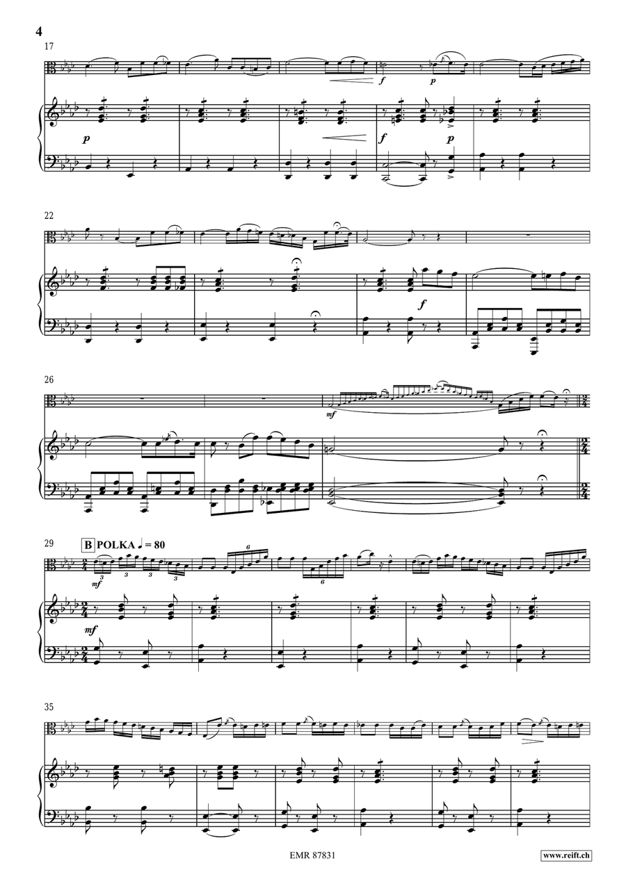 La Cascade La Cascade Piano Accompaniment scores gallery preview page 5