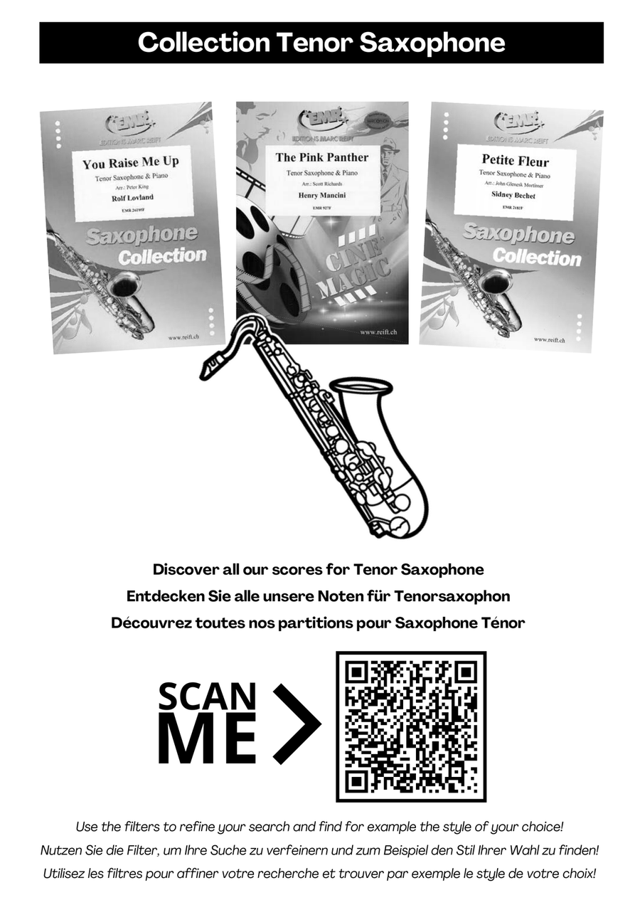 La Cascade La Cascade Tenor Saxophone scores gallery preview page 7