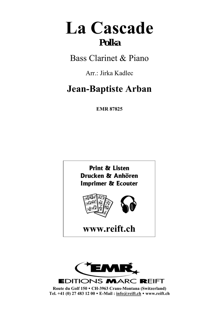 La Cascade La Cascade Bass Clarinet scores gallery preview page 2