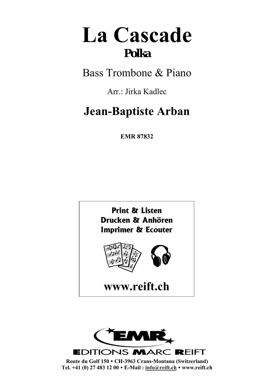 La Cascade La Cascade Bass Trombone scores gallery preview page 2