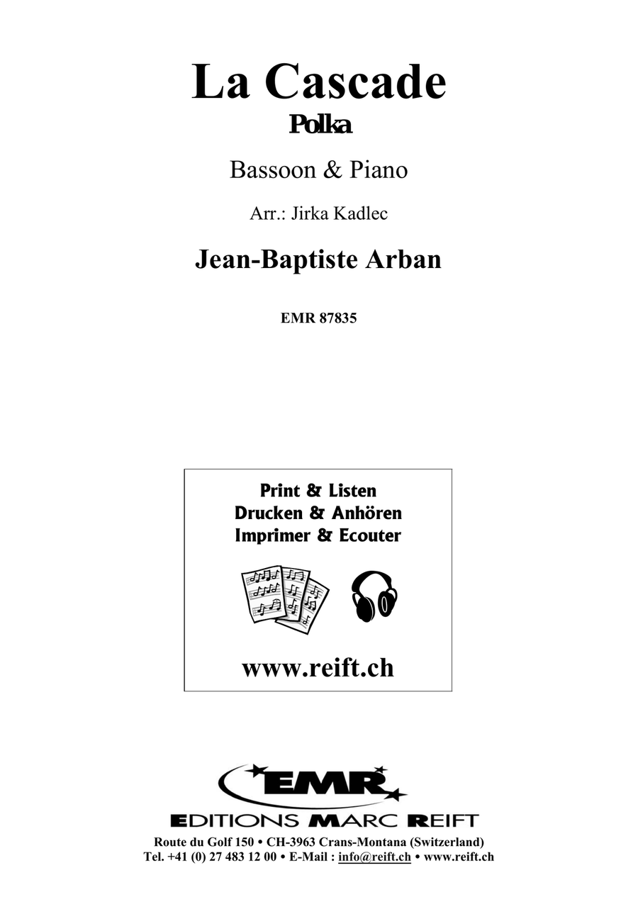 La Cascade La Cascade Bassoon Solo scores gallery preview page 2