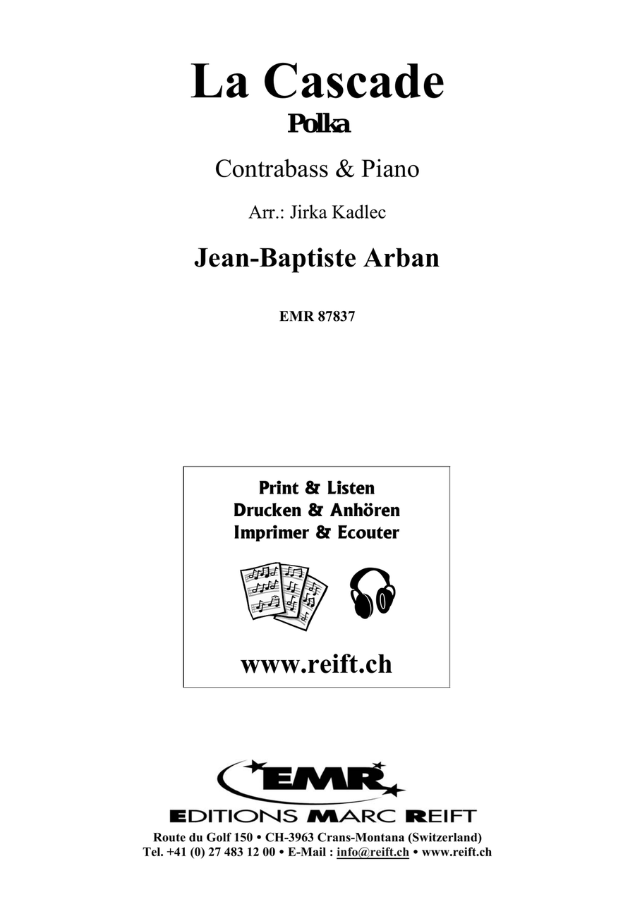 La Cascade La Cascade Double Bass scores gallery preview page 2
