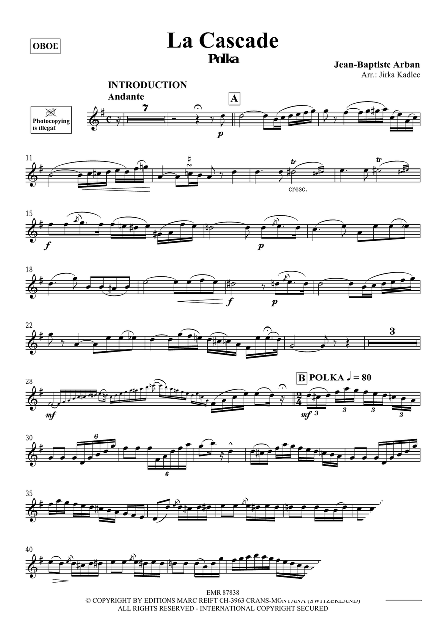 La Cascade La Cascade Piano Accompaniment scores gallery preview page 3
