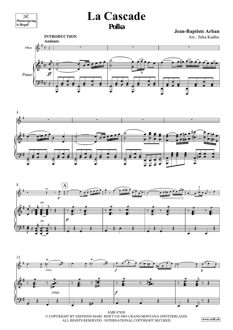 La Cascade La Cascade Piano Accompaniment scores gallery preview page 4