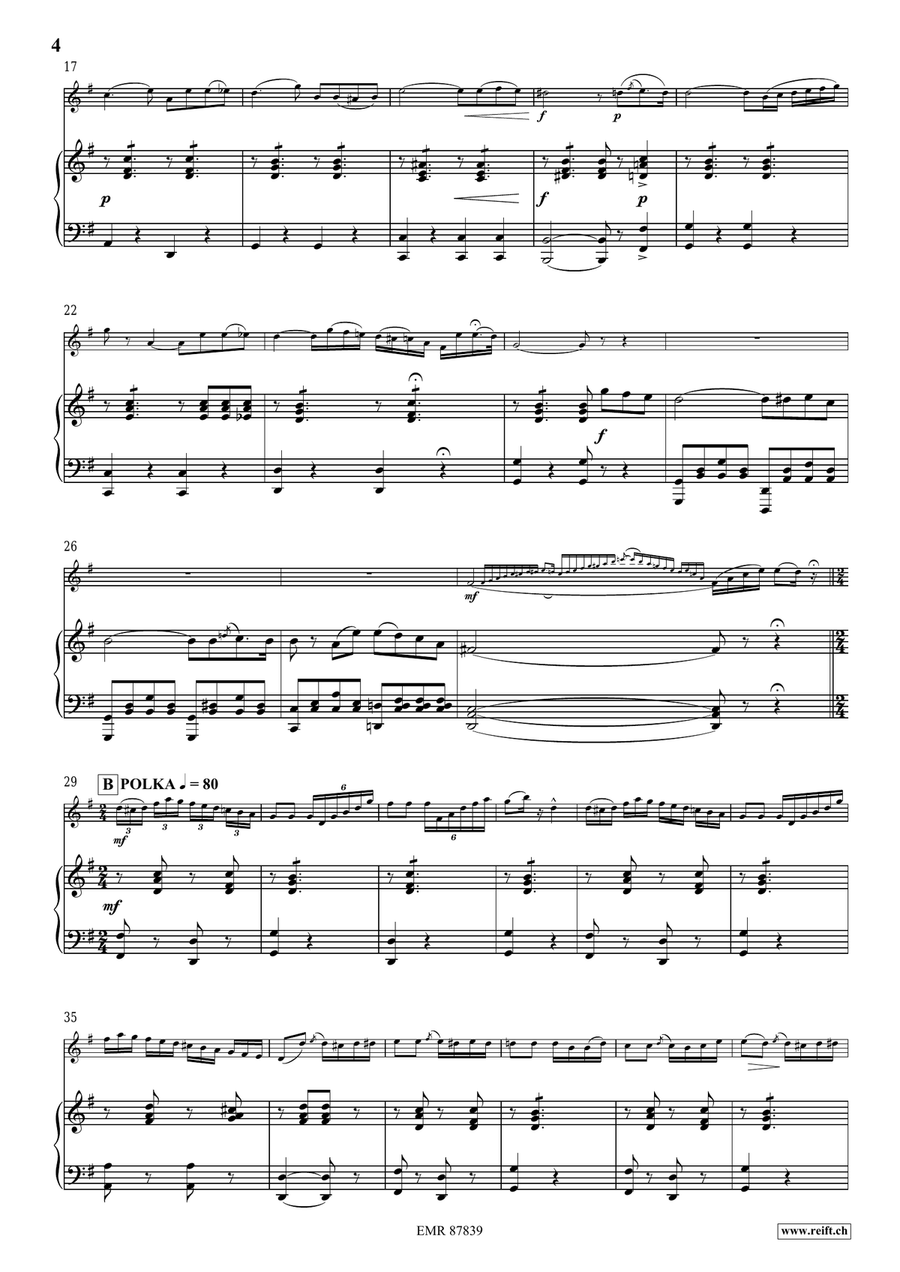 La Cascade La Cascade Violin Solo scores gallery preview page 5