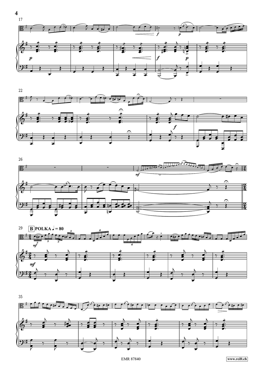 La Cascade La Cascade Piano Accompaniment scores gallery preview page 5