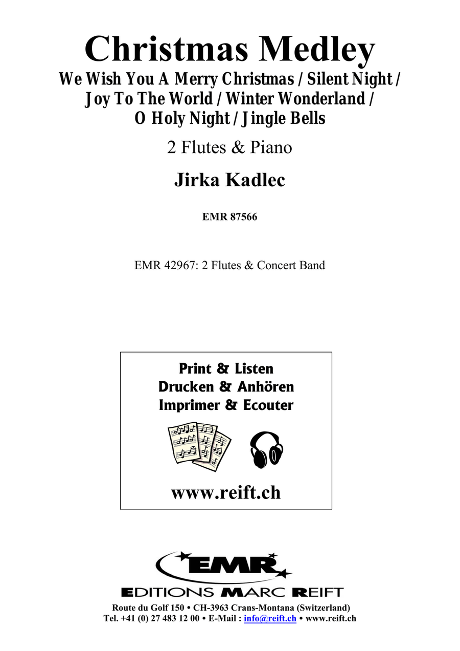 Christmas Medley Christmas Medley Flute Duet scores gallery preview page 2