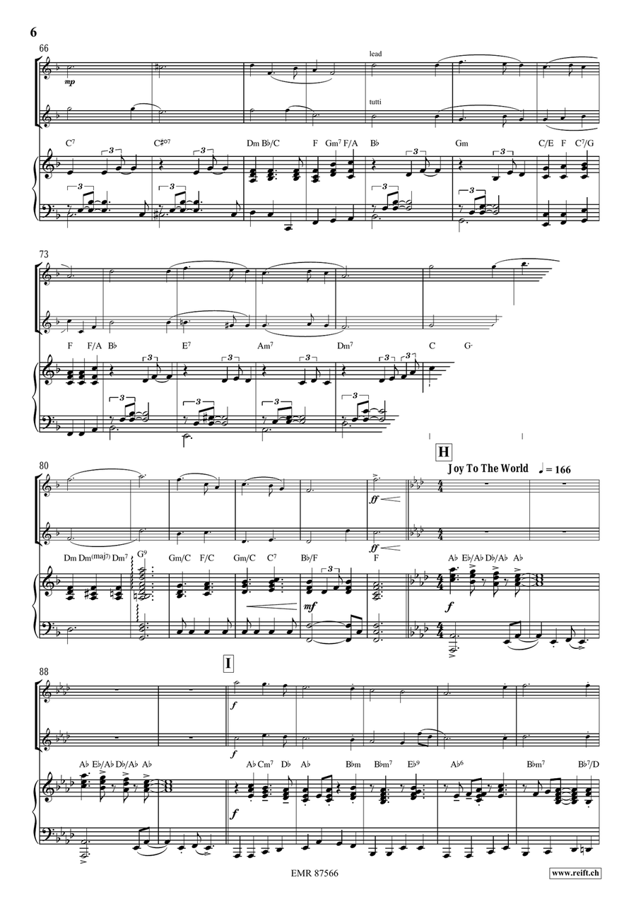 Christmas Medley Christmas Medley Flute Duet scores gallery preview page 7