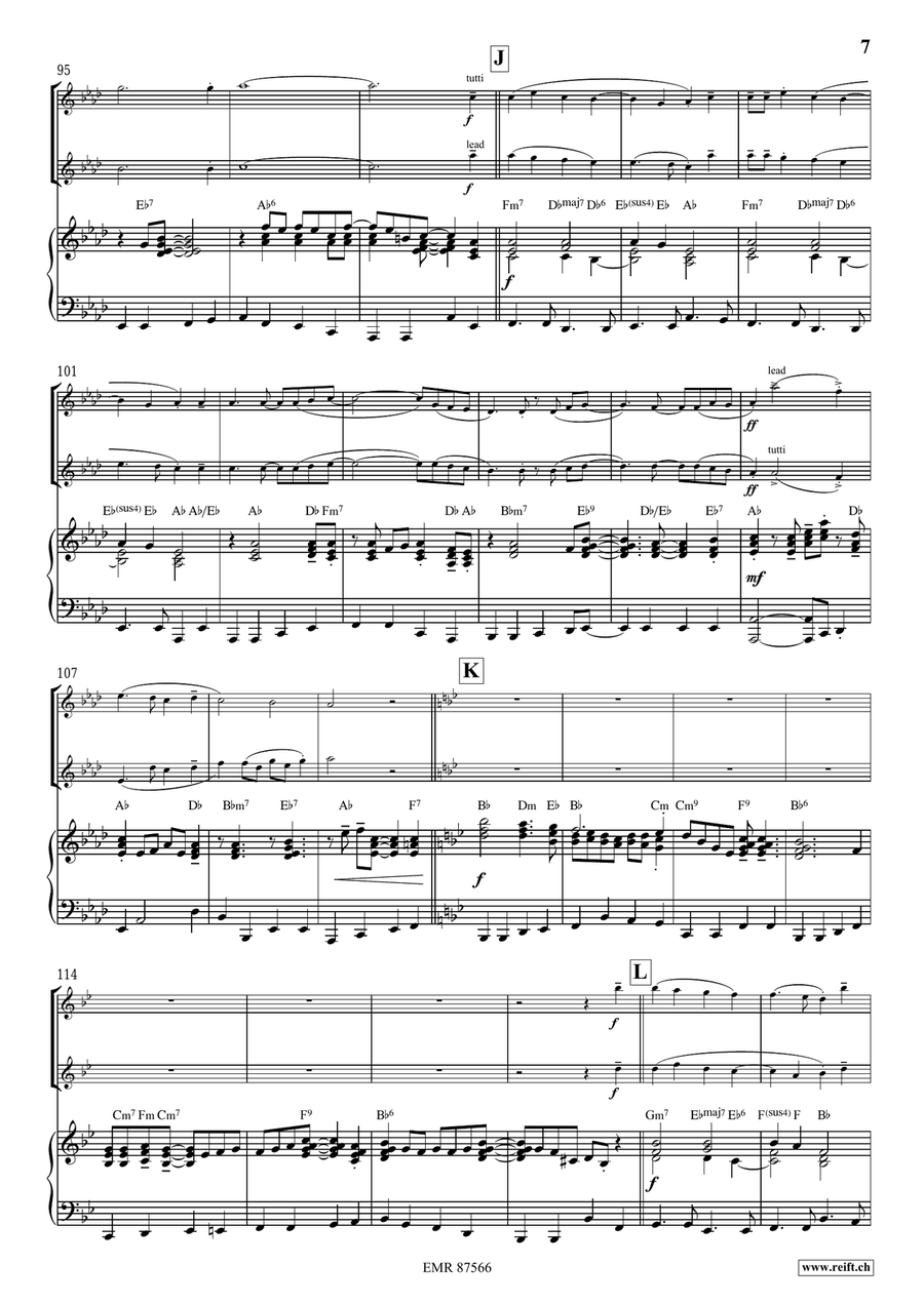Christmas Medley Christmas Medley Flute Duet scores gallery preview page 8