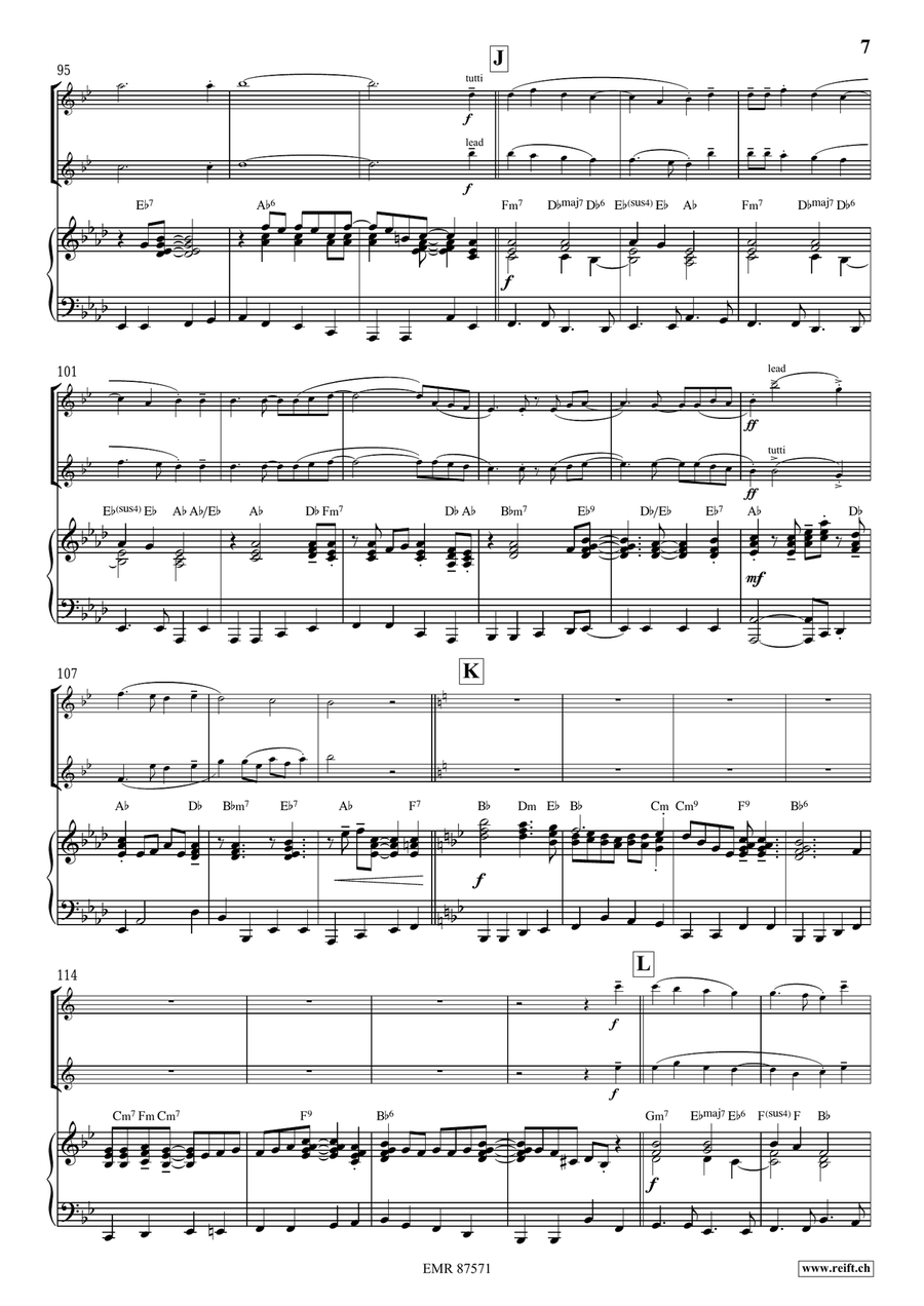 Christmas Medley Christmas Medley Tenor Saxophone scores gallery preview page 8
