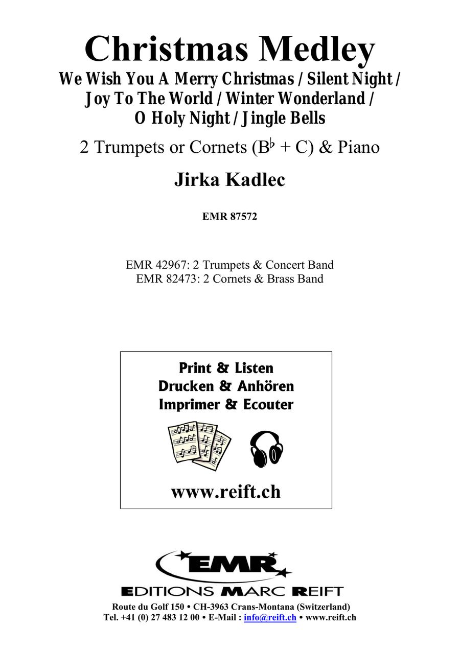 Christmas Medley Christmas Medley Trumpet Duet scores gallery preview page 2