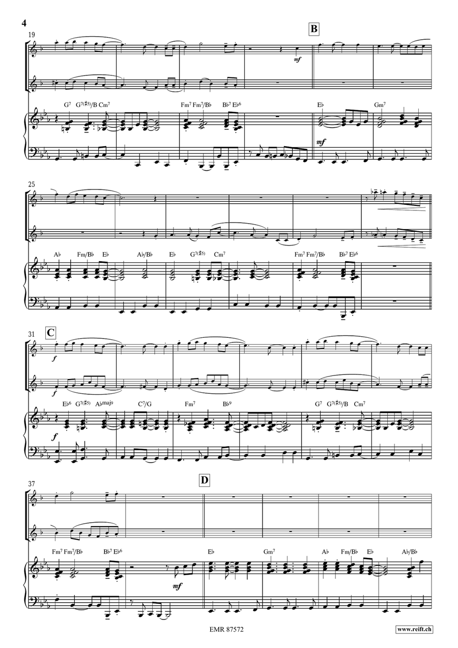 Christmas Medley Christmas Medley Trumpet Duet scores gallery preview page 5