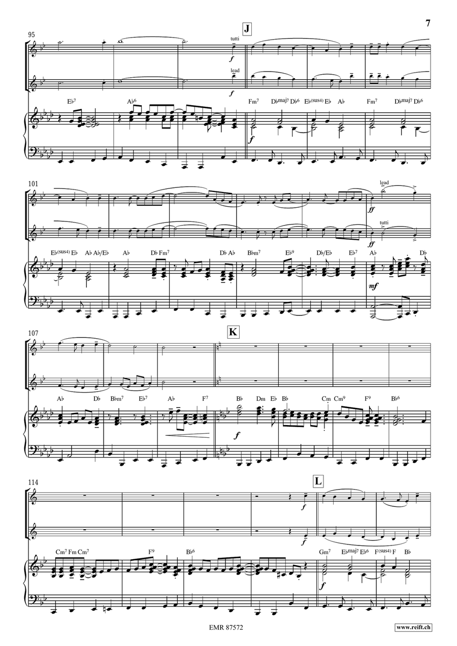 Christmas Medley Christmas Medley Trumpet Duet scores gallery preview page 8