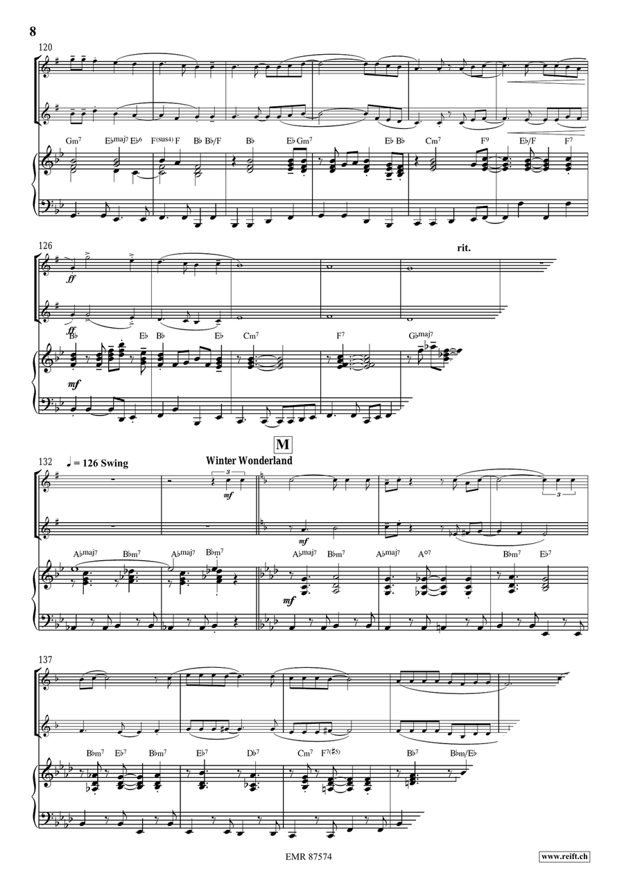 Christmas Medley Christmas Medley Horn scores gallery preview page 9