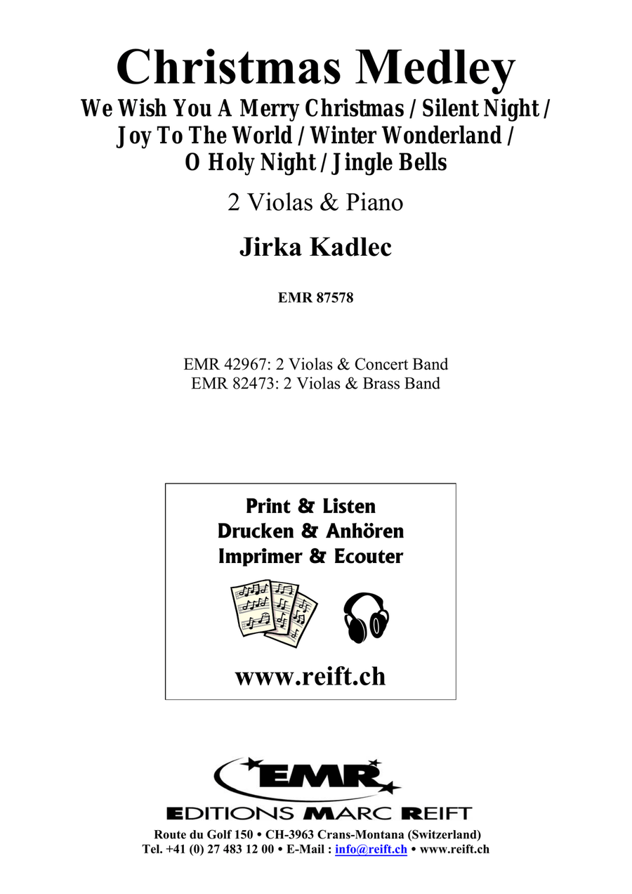 Christmas Medley Christmas Medley Viola scores gallery preview page 2