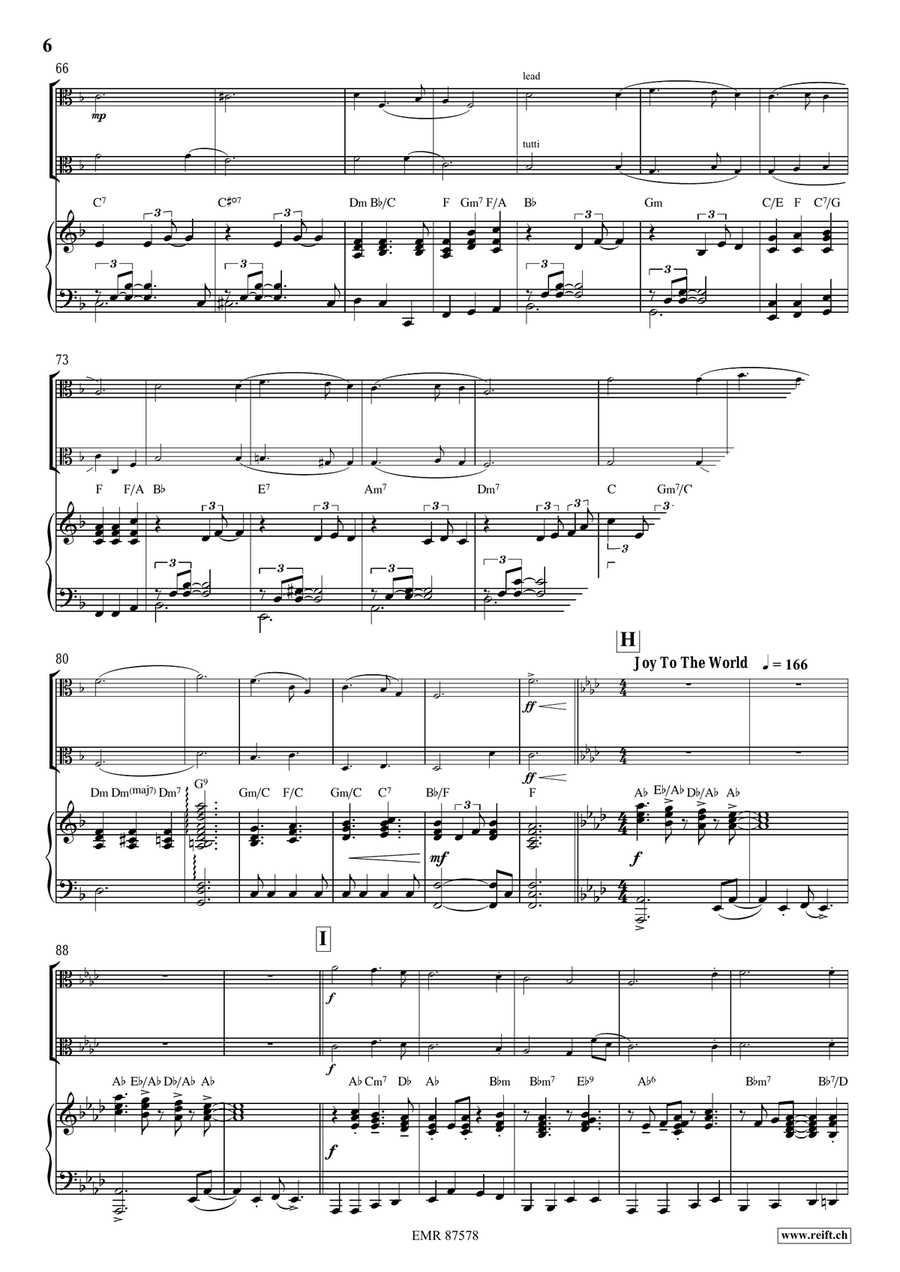 Christmas Medley Christmas Medley Viola scores gallery preview page 7
