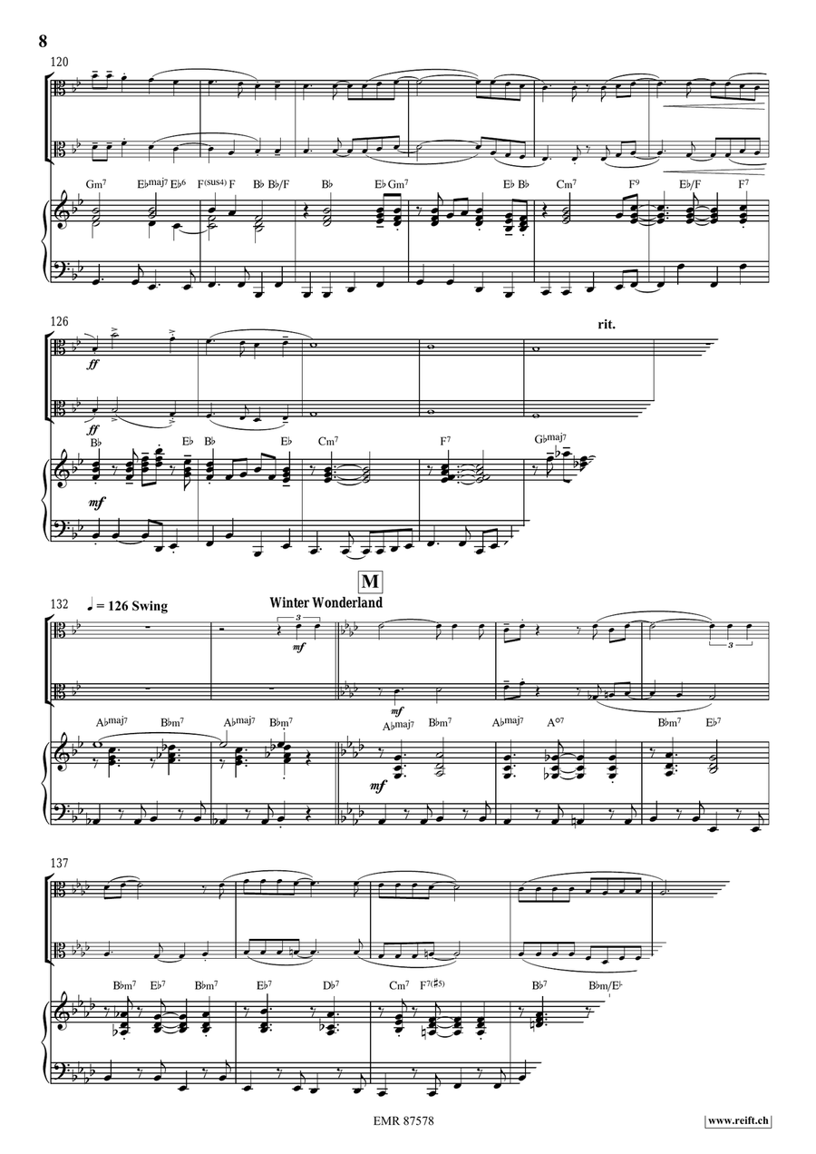 Christmas Medley Christmas Medley Viola scores gallery preview page 9