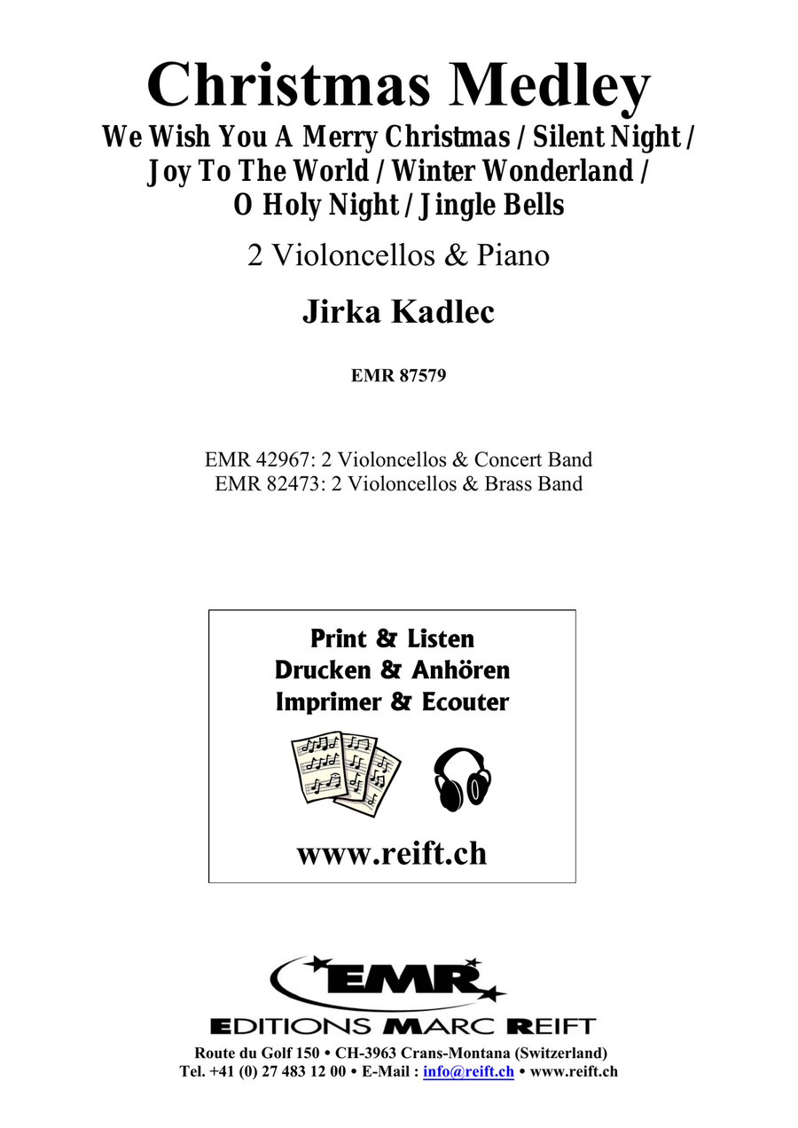 Christmas Medley Christmas Medley Cello scores gallery preview page 2