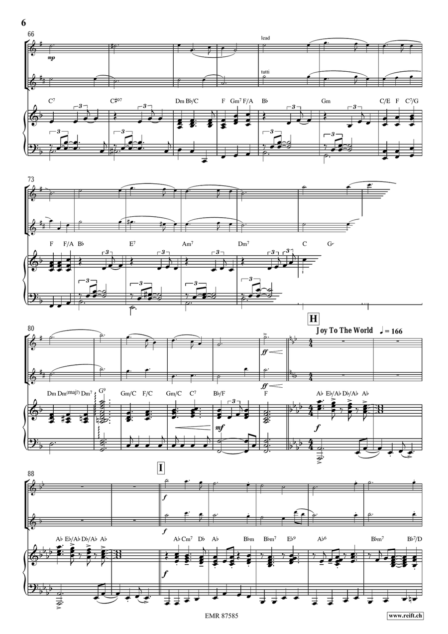 Christmas Medley Christmas Medley Soprano Saxophone scores gallery preview page 7