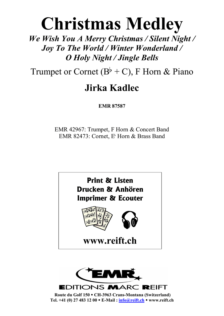 Christmas Medley Christmas Medley Cornet scores gallery preview page 2