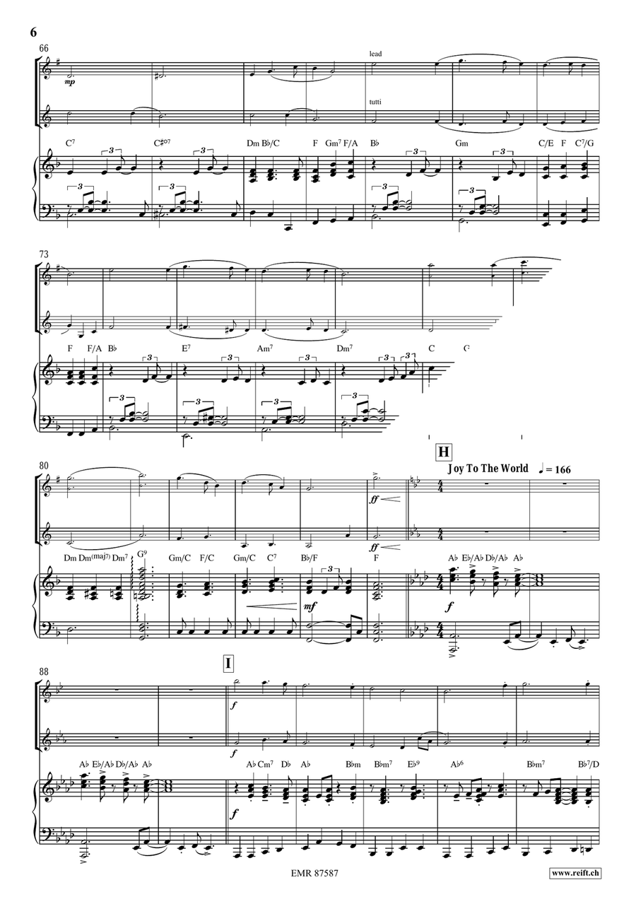 Christmas Medley Christmas Medley Cornet scores gallery preview page 7