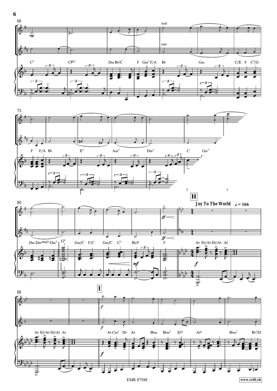 Christmas Medley Christmas Medley Cornet scores gallery preview page 7