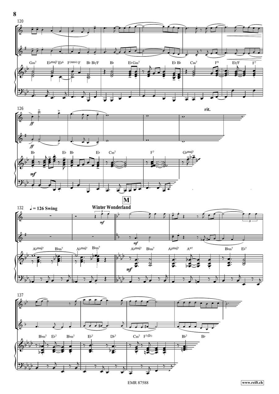 Christmas Medley Christmas Medley Cornet scores gallery preview page 9