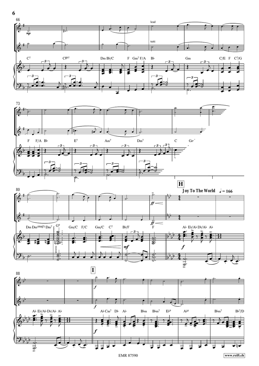 Christmas Medley Christmas Medley Cornet scores gallery preview page 7
