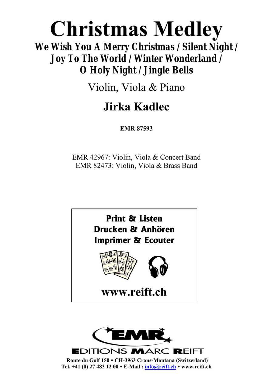 Christmas Medley Christmas Medley Viola scores gallery preview page 2