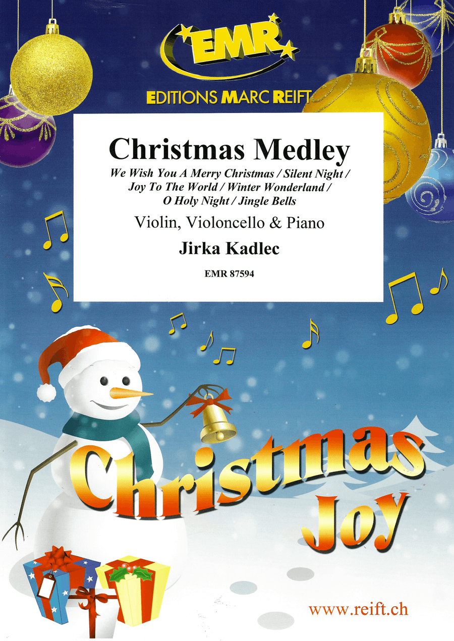 Christmas Medley Christmas Medley Piano Trio scores gallery preview page 1