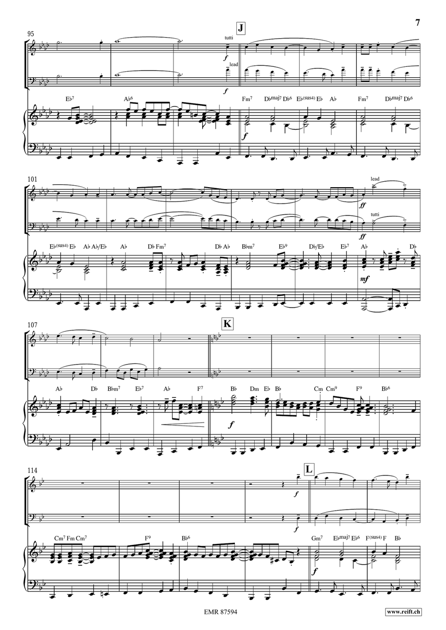 Christmas Medley Christmas Medley Piano Trio scores gallery preview page 8