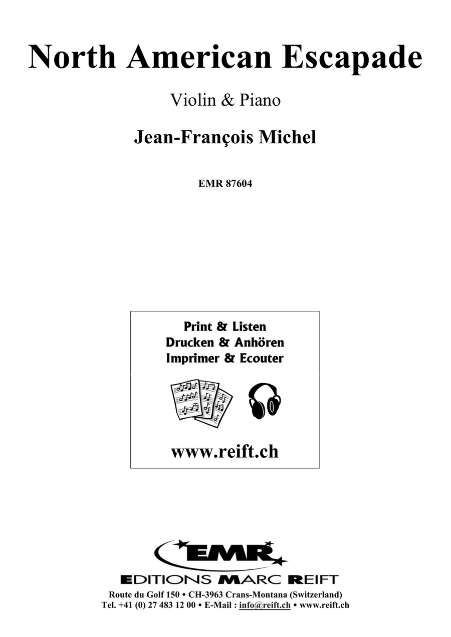 North American Escapade North American Escapade Violin Solo scores gallery preview page 2
