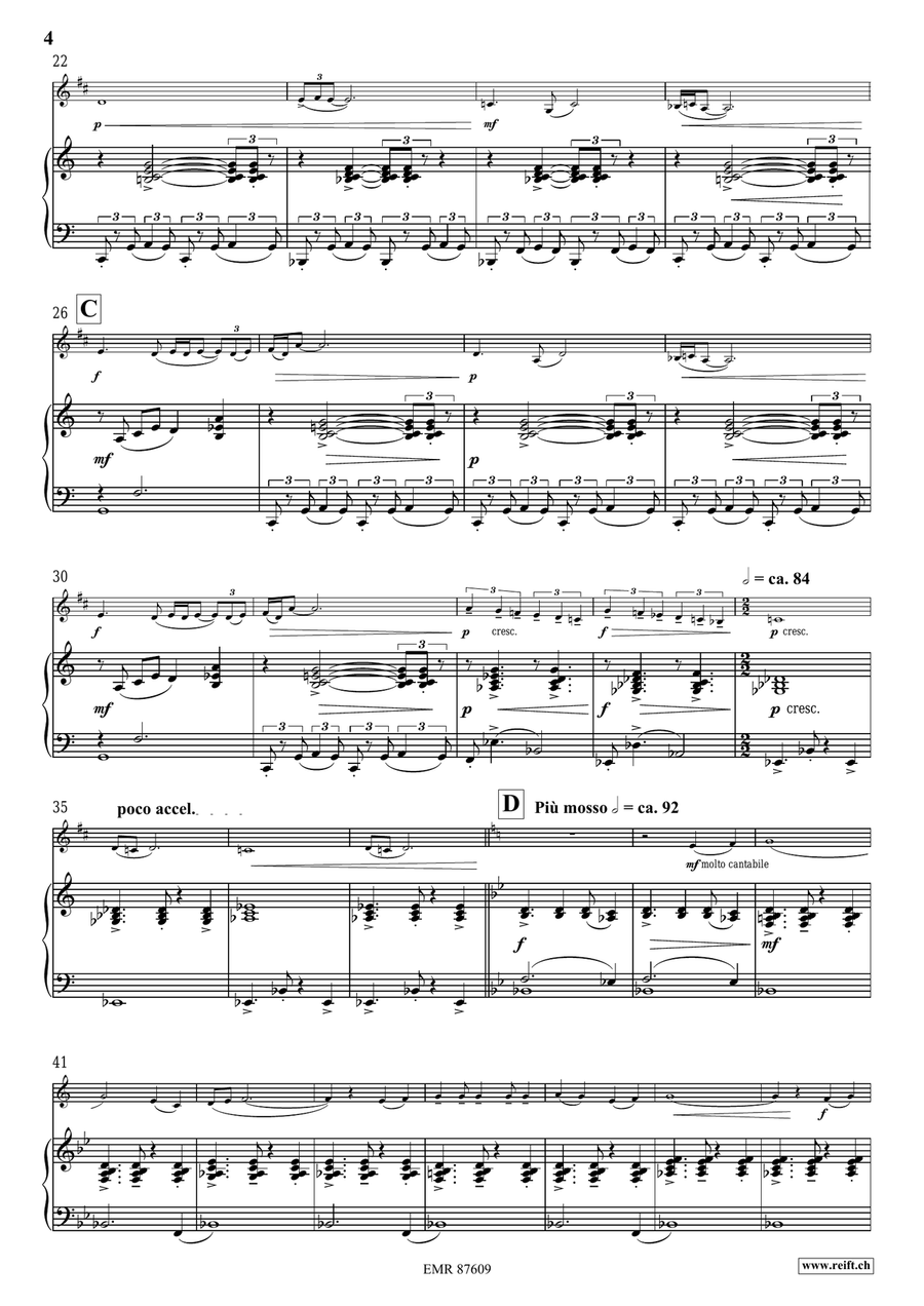 North American Escapade North American Escapade Bass Clarinet scores gallery preview page 6