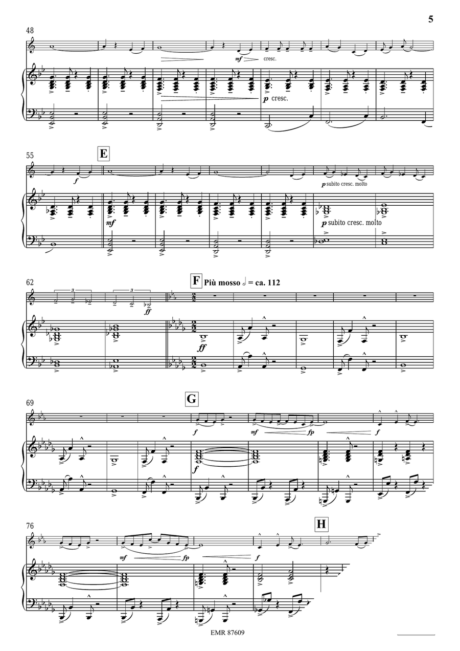North American Escapade North American Escapade Bass Clarinet scores gallery preview page 7
