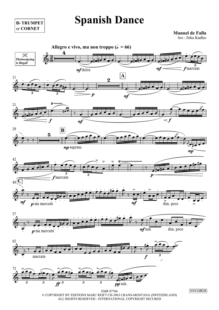 Spanish Dance Spanish Dance Cornet scores gallery preview page 3