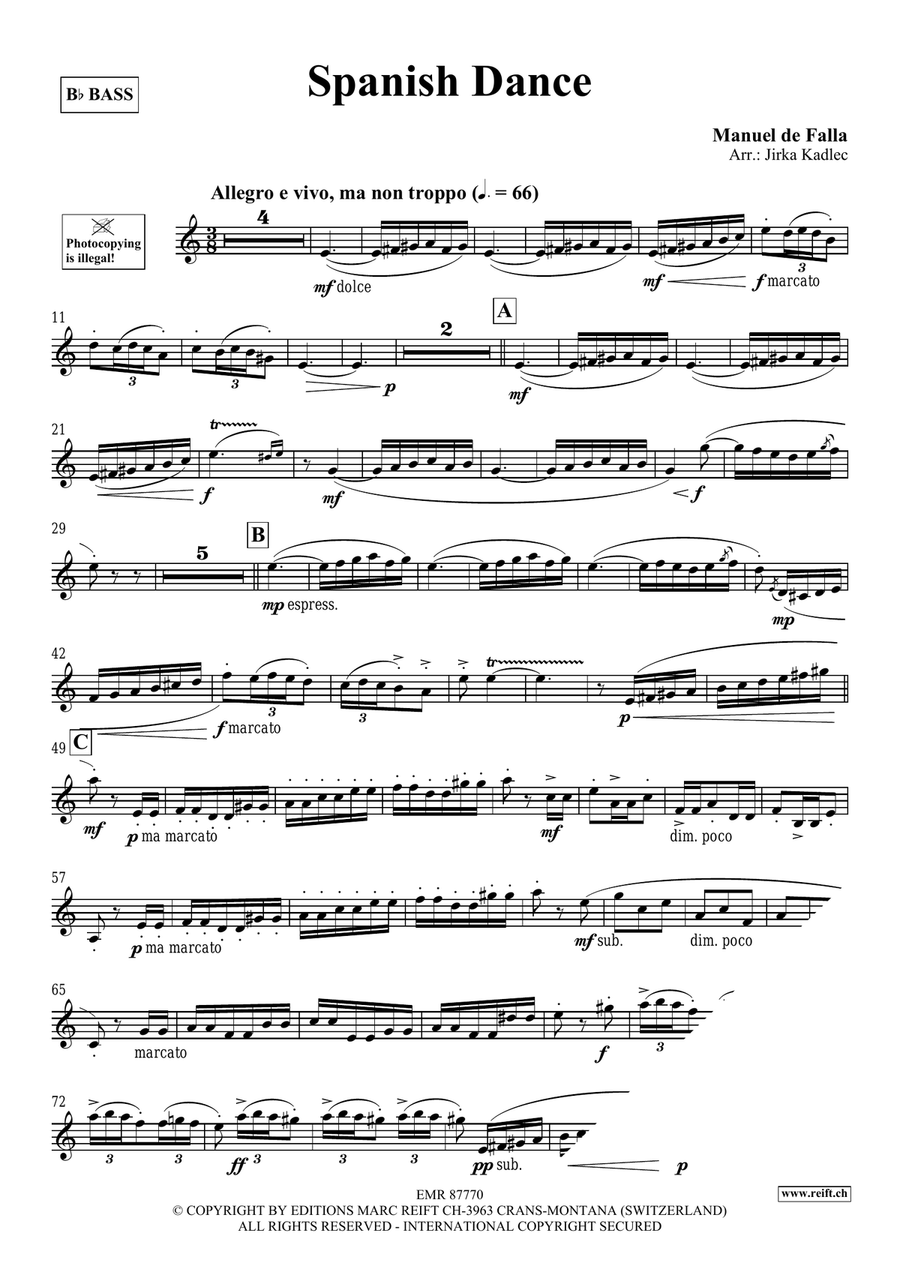 Spanish Dance Spanish Dance Voice Solo scores gallery preview page 3