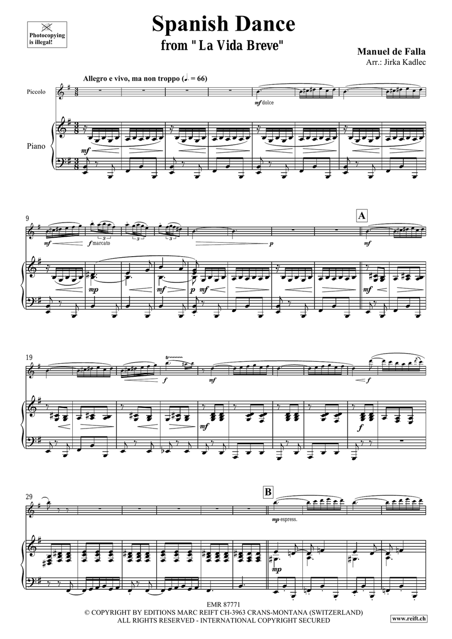 Spanish Dance Spanish Dance Piccolo scores gallery preview page 4